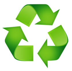 Reuse recycle green logo